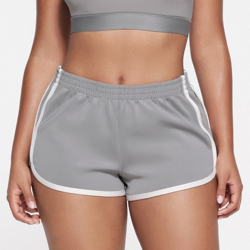 SKIMS track dolphin shorts Gray Women's Athletic Shorts